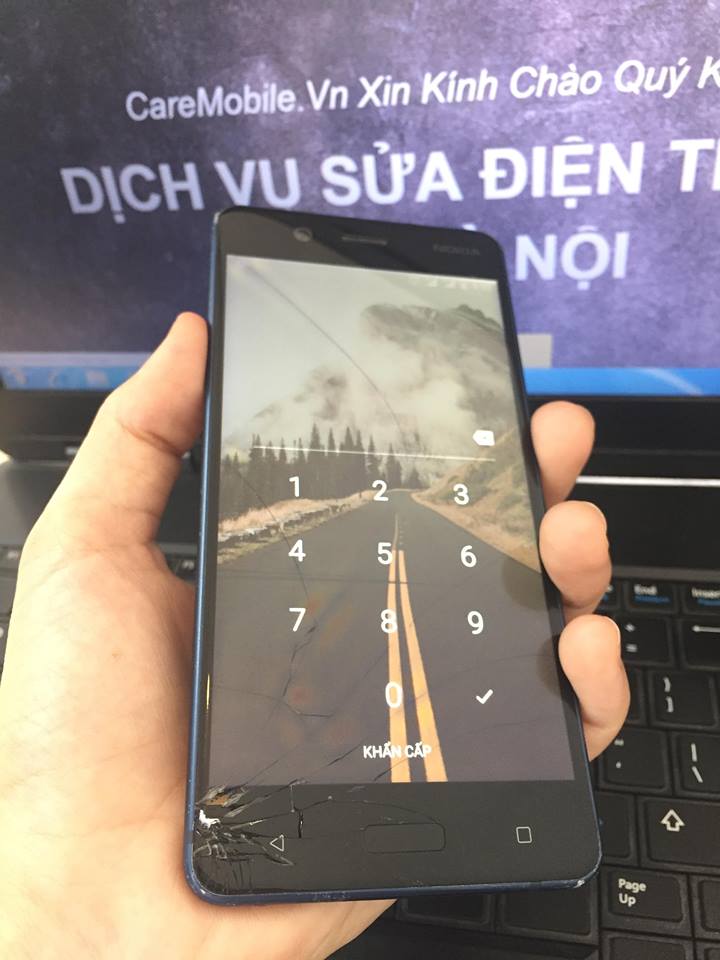 Nokia 5 bị rơi vỡ và lỗi màn hình: Thay màn hình Nokia 5
