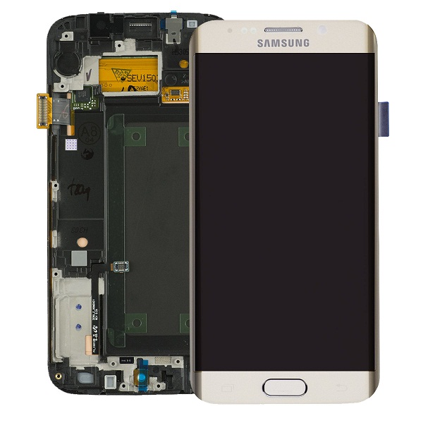 Mặt kính Samsung Galaxy S6 Edge sau khi được thay thế.
