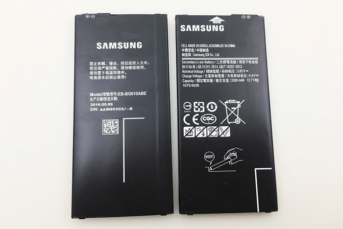 Samsung J7 Prime Bị Mất Nguồn, không lên nguồn được có thể là lỗi do pin 