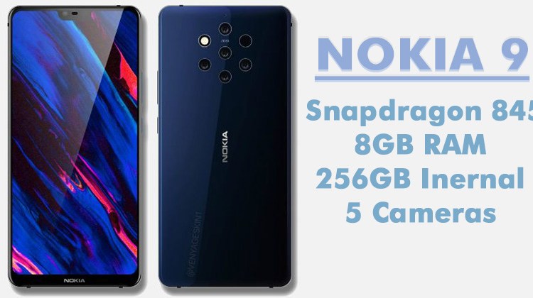 Nokia 9 có vân tay trên màn hình, giá dự kiến là 1.000 USD